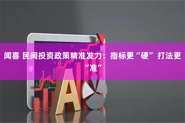 闻喜 民间投资政策精准发力：指标更“硬” 打法更“准”