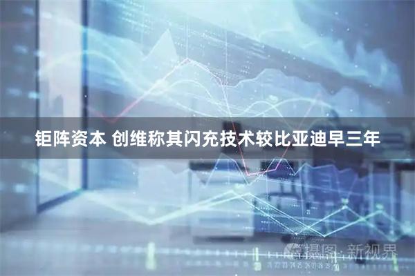 钜阵资本 创维称其闪充技术较比亚迪早三年