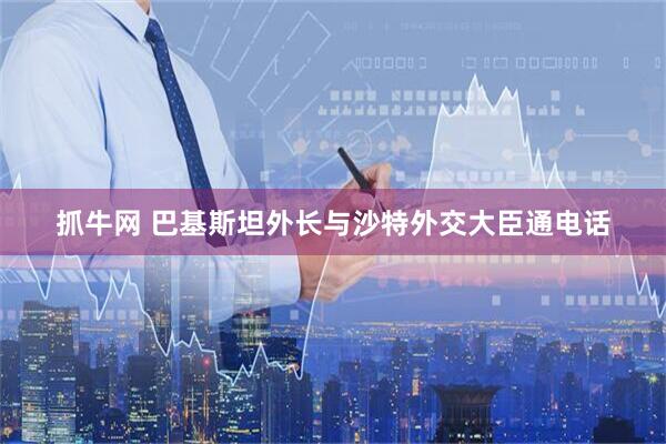 抓牛网 巴基斯坦外长与沙特外交大臣通电话