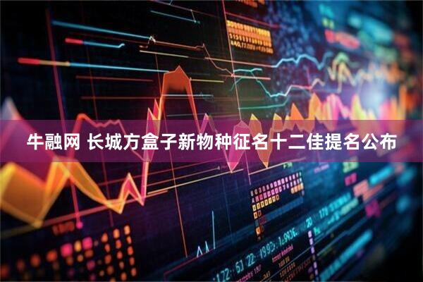 牛融网 长城方盒子新物种征名十二佳提名公布