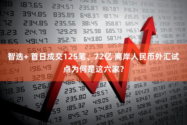 智选+ 首日成交125笔、72亿 离岸人民币外汇试点为何是这六家？