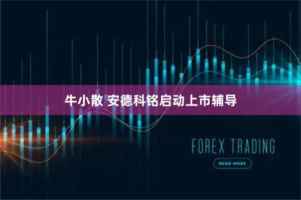 牛小散 安德科铭启动上市辅导