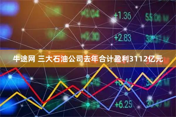 牛途网 三大石油公司去年合计盈利3112亿元