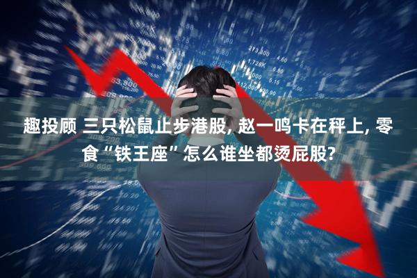 趣投顾 三只松鼠止步港股, 赵一鸣卡在秤上, 零食“铁王座”怎么谁坐都烫屁股?